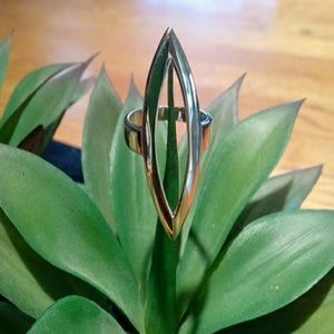 Sz 6.25 Gold over Sterling Ring